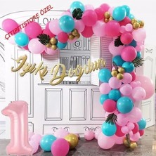 Çıtı Pıtı Store Lüks 1 Yaş Balon Zincir Set