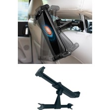 Epazzar 2 Adet Araba Oto Koltuk Arkası Telefon Tablet Tutucu Ayarlanabilir 360 Derece Dönebilen Pratik Stand