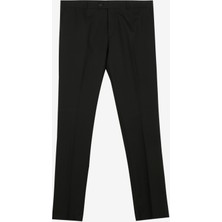 Süvari Normal Bel Normal Paça Regular Fit Siyah Erkek Pantolon PN1014100171