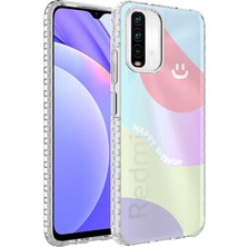 Kılıfist Xiaomi Redmi Note 10S Kılıf Airbag Kenarlı Renkli Desenli Silikon Elegans Kapak
