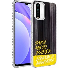 Kılıfist Xiaomi Redmi Note 10S Kılıf Airbag Kenarlı Renkli Desenli Silikon Elegans Kapak