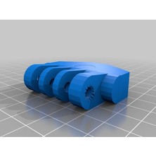 Epm3d Webcam x Araba Montajı. Webcam Açısı Için Menteşeli Plastik Aparat