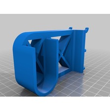 Epm3d 25MM Çubuk Için Pegboard Kağıt Havlu Tutucu Plastik Aparat