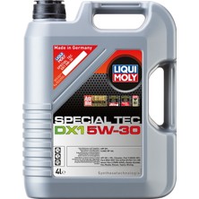 Liqui Moly Special Tec Dx1 5W-30 Gm Dexos1 Gen 3 Motor Yağı 4lt. 20968