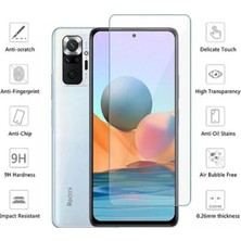 Royaleks Xiaomi Redmi Note 10 Uyumlu Premium Ekran Koruyucu 9h Sert Temperli Kırılmaz Cam Koruma Şeffaf