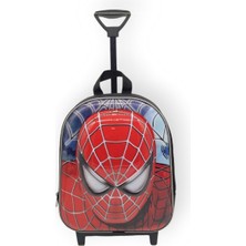 Tezzgelsin Kız Çocuk Anaokulu 5d Kabartmalı Karakterli Karakterli 3-6 Yaş Çekçekli Okul Sırt Çantası