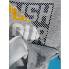 Alfa Bayramlık Erkek Çocuğu Gri Sweatshirt