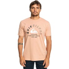 Quiksilver Mixedsignals Erkek Kahverengi Tişört