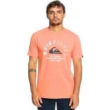 Quiksilver Mixedsignals Erkek Turuncu Tişört