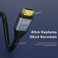 Dm HI015 4K 60Hz HDMI 2.0 Görüntü ve Ses Aktarım Kablosu 15 Metre