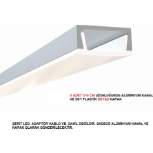 Sese Alüminyum LED Kanalı Profili Süper Ince 15.50 mt 724-17