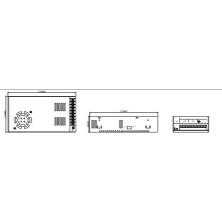 Mervesan MRW-360-12 360W 12V 30A Metal Kasa Adaptör