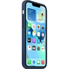 Hkn iPhone 13 Pro Max Lansman Kılıf Logolu Silikon Kılıf - Lila