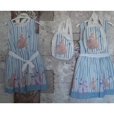 Pampal Çocuk Princess Askılı Elbise