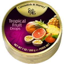 Cavendish & Harvey Cavendish-Harvey Tropical Fruit Drops 200 gr