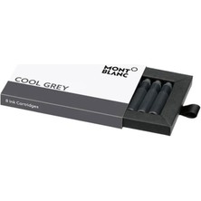 Montblanc Cool Gri Mürekkep Kartuşu 128202