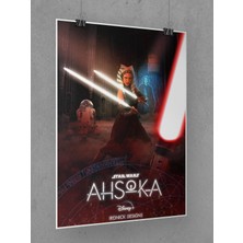 Saturndesign Star Wars Poster 45 x 60 cm Yıldız Savaşları Afiş - Kalın Poster Kağıdı Dijital Baskı