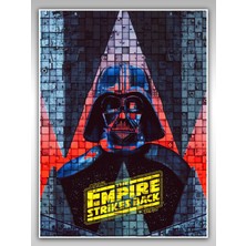 Saturndesign Star Wars Poster 45 x 60 cm Darth Vader Afiş - Kalın Poster Kağıdı Dijital Baskı