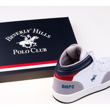 Polo Club Beyaz Unisex Boğazlı Spor Ayakkabı