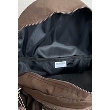 Nemo Bags Koyu Vizon Sırt Çantası Okul Çantası Laptop ve Seyahat Çantası Su Geçirmez Spor Çanta