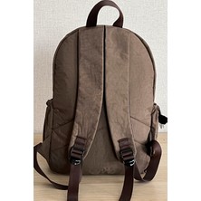 Nemo Bags Koyu Vizon Sırt Çantası Okul Çantası Laptop ve Seyahat Çantası Su Geçirmez Spor Çanta