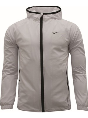 Joma Normal Gri Erkek Eşofman Altı 4231312 Sweat Kapşonlu Full Zıp