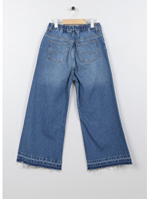 Lee Cooper Lastikli Bel Mavi Kadın Denim Pantolon 232 Lcg 121011 Sandy Mıd Blue