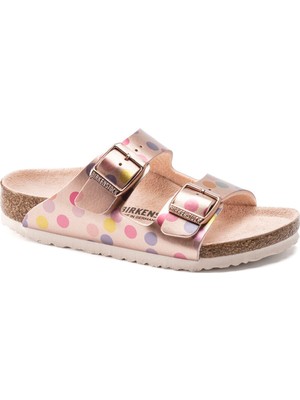 Birkenstock Bronz Kız Çocuk Terlik 1021697 Arızona Kids Bf Metallıc Do