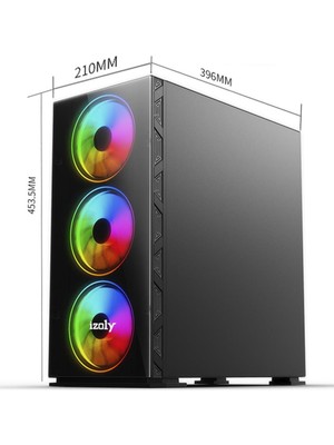 İzoly Eomer İ5-12400F 32GB 512GB M.2 Nvme Msi Rtx 3060 2x 12GB Oyuncu Masaüstü Bilgisayarı