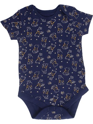 George Disney Winnie The Pooh %100 Pamuk 7'li Bodysuit / Zıbın