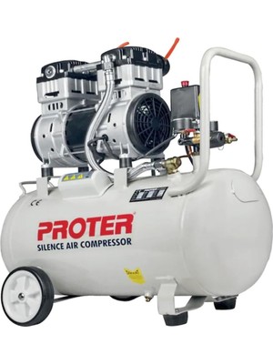 Proter 50LT Sessiz Yağsız Hava Kompresörü 8 Bar 1,5hp - P1K0425