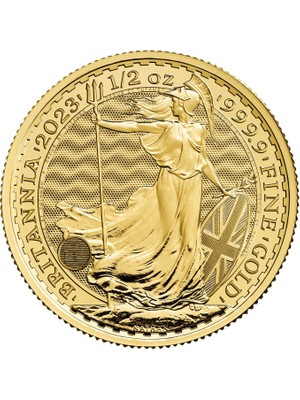 AgaKulche Britannia 2023 1/2 Oz Gold Bullion Coin (King Charles Iıı )