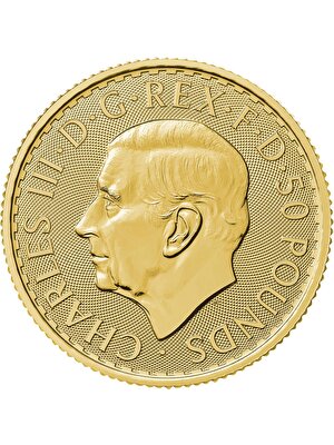 AgaKulche Britannia 2023 1/2 Oz Gold Bullion Coin (King Charles Iıı )