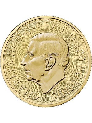 AgaKulche Britannia 2023 1 Oz Gold Bullion Coin (King Charles Iıı )