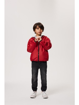 Lee Cooper Sam Erkek Çocuk Yağmurluk Kırmızı