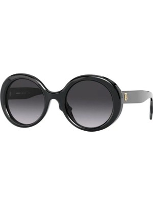 Burberry BE4314 30018G Siyah Oval Kadın Güneş Gözlüğü