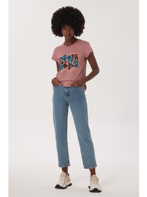 Lee Cooper Clara Kadın Jean Pantolon Cena Blue Mıd