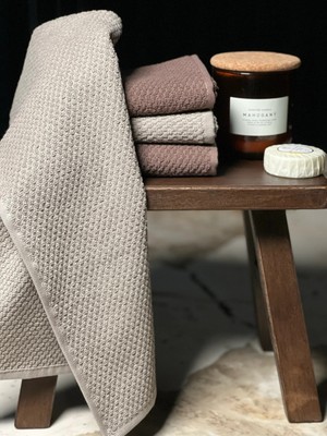 PlumeHome Banyo&Misafir&Mutfak&Çeyizlik Hediye El Havlu Seti- 30x50 - 4lü Set