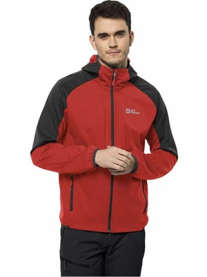 Jack Wolfskin Feldberg Hoody M Kırmızı Erkek Ceket 1306922-2193