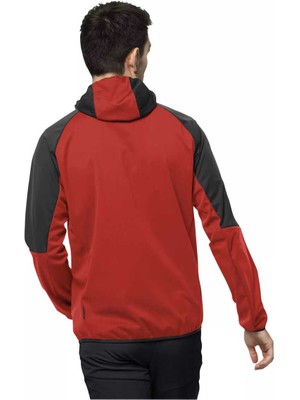 Jack Wolfskin Feldberg Hoody M Kırmızı Erkek Ceket 1306922-2193