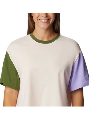 Deschutes Valley Cropped  Kadın Kısa Kollu T-Shirt