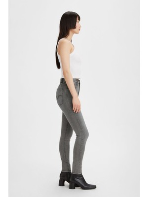 Mile High Super Skinny Kadın Jean Pantolon - Gray Worn In