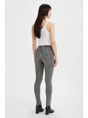 Mile High Super Skinny Kadın Jean Pantolon - Gray Worn In