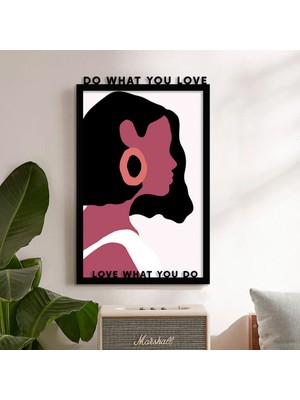 Rarart Concept Do What You Love Metal Poster