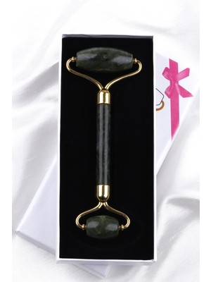 Alibaba Doğaltaş Yeşim Doğal Taş Masaj Taşı - Face Roller