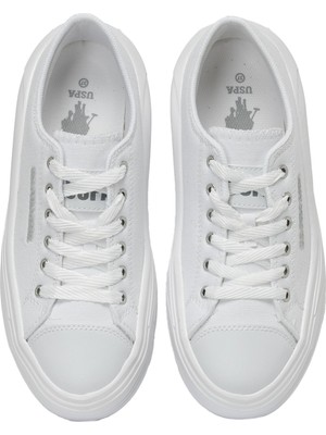 U.S. Polo Assn. Cleme Tex 3fx Beyaz Kadın Sneaker