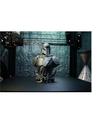 Turansoy Craft The Mandalorian Solo Büst 10CM