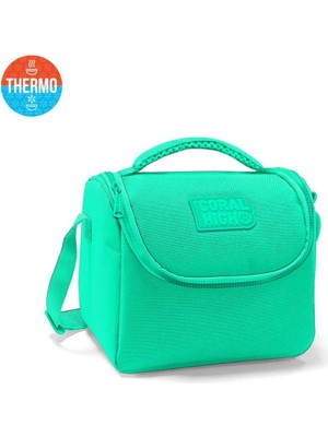 Coral High Kids Su Yeşili Thermo Beslenme Çantası 5 Litre Kapasiteli Yalıtımlı Polyester