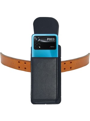 Vizyon Poco X3 Gt - X3 Pro - X3 Nfc | Poco X4 Gt - X4 Pro 5g Kılıfı Kemere Takılan Kılıf Bel Kılıfı