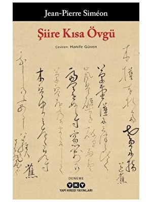 Şiire Kısa Övgü - Jean - Pierre Simeon